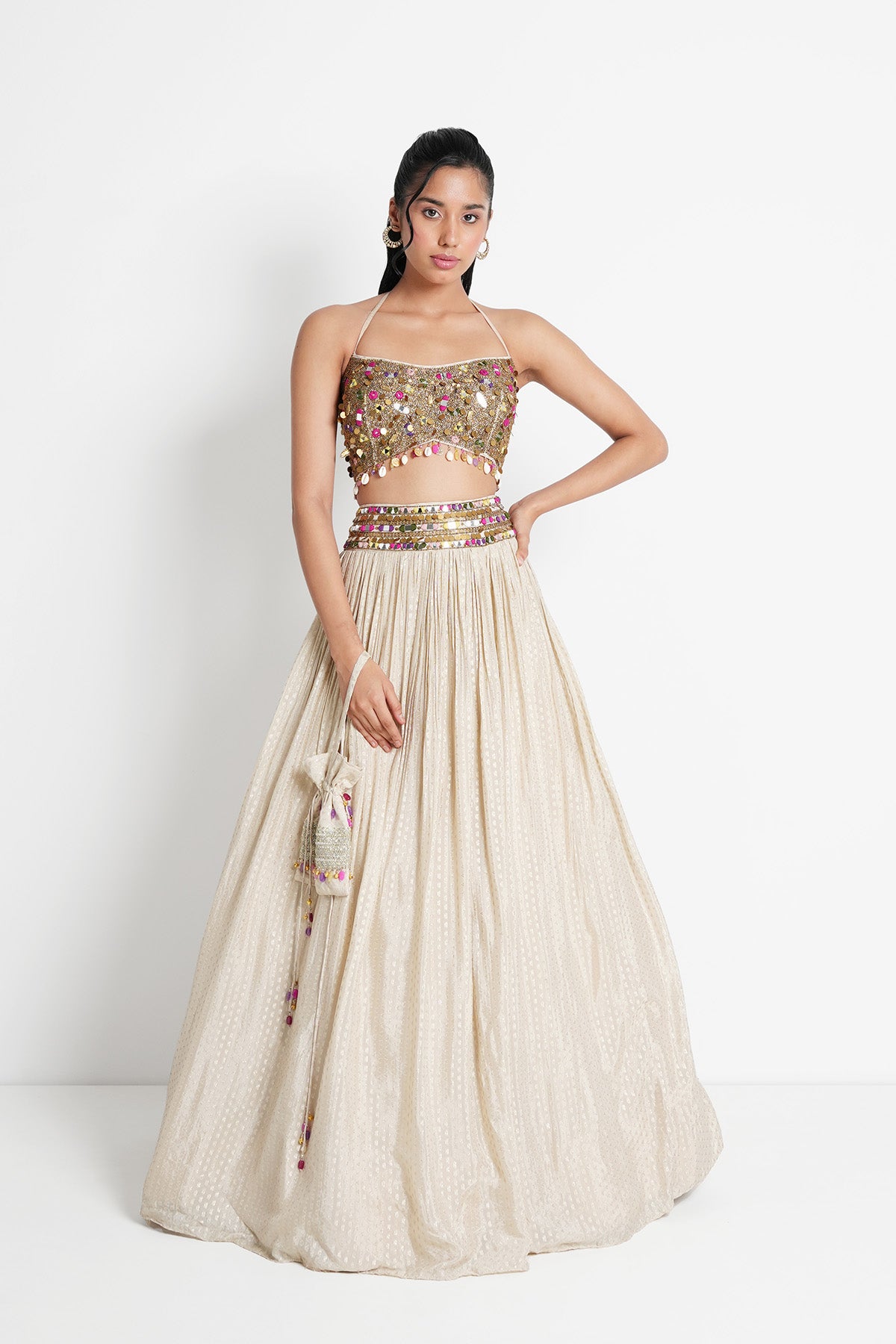 Fuchsia Gold Banarasi